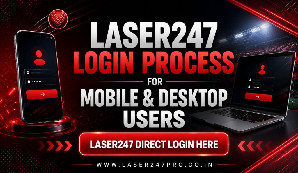 Laser247 Login Process for Mobile & Desktop Users