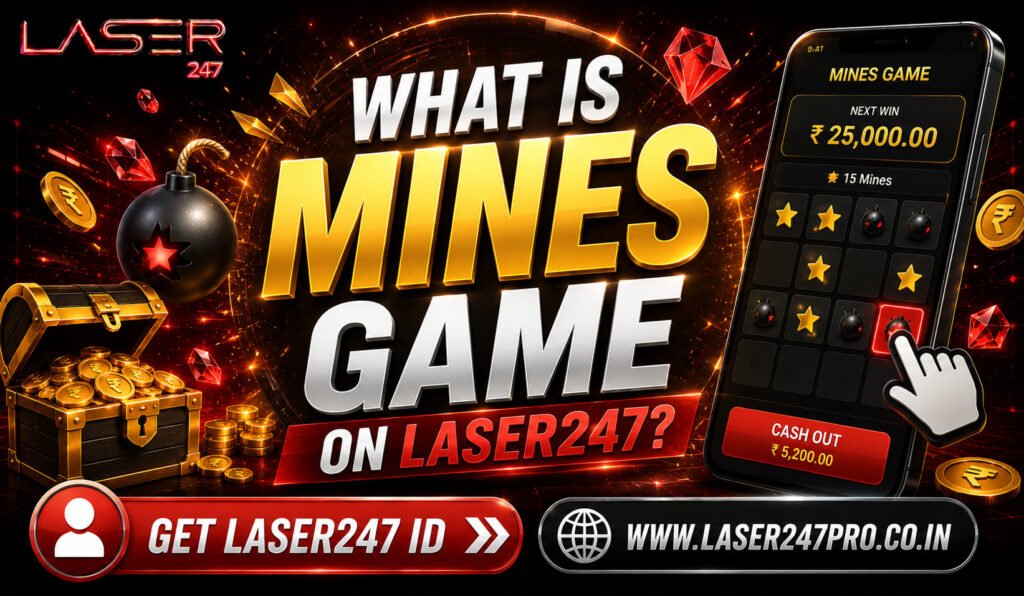 What is Mines Game on Laser247